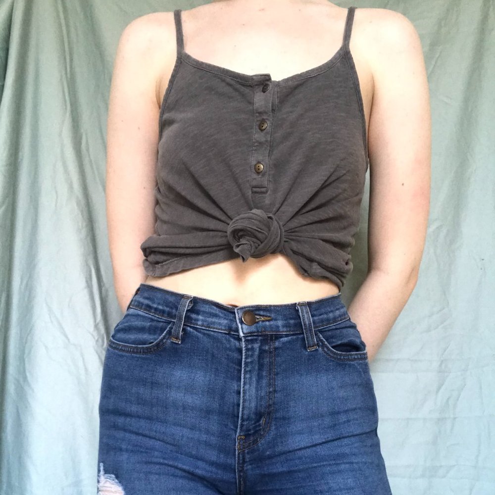 Bongo Gray Tank Top